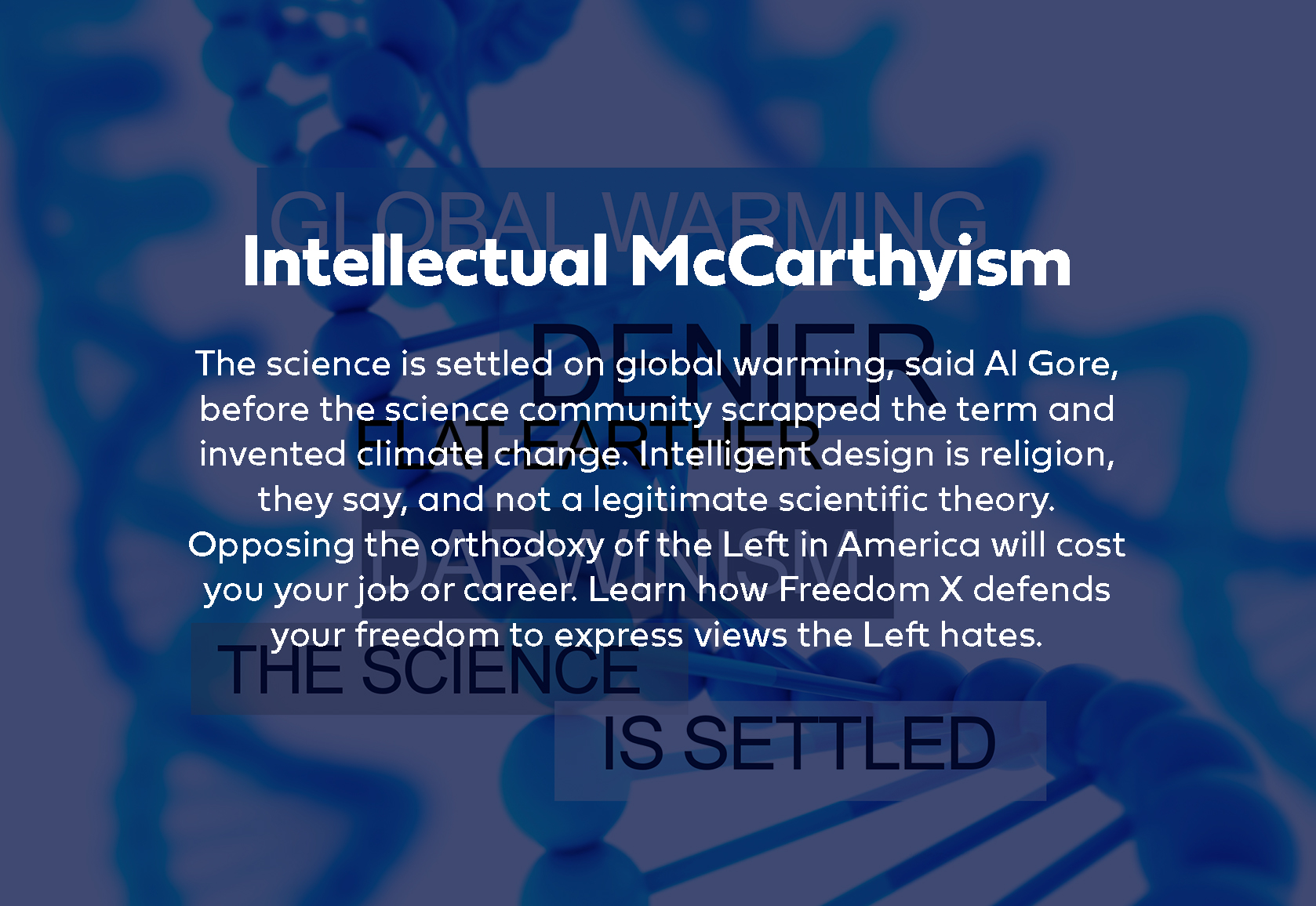 Intellectual McCarthyism